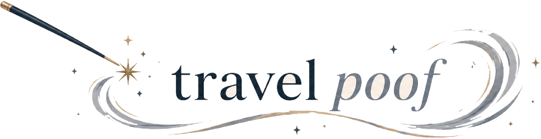 Travel Poof Logo